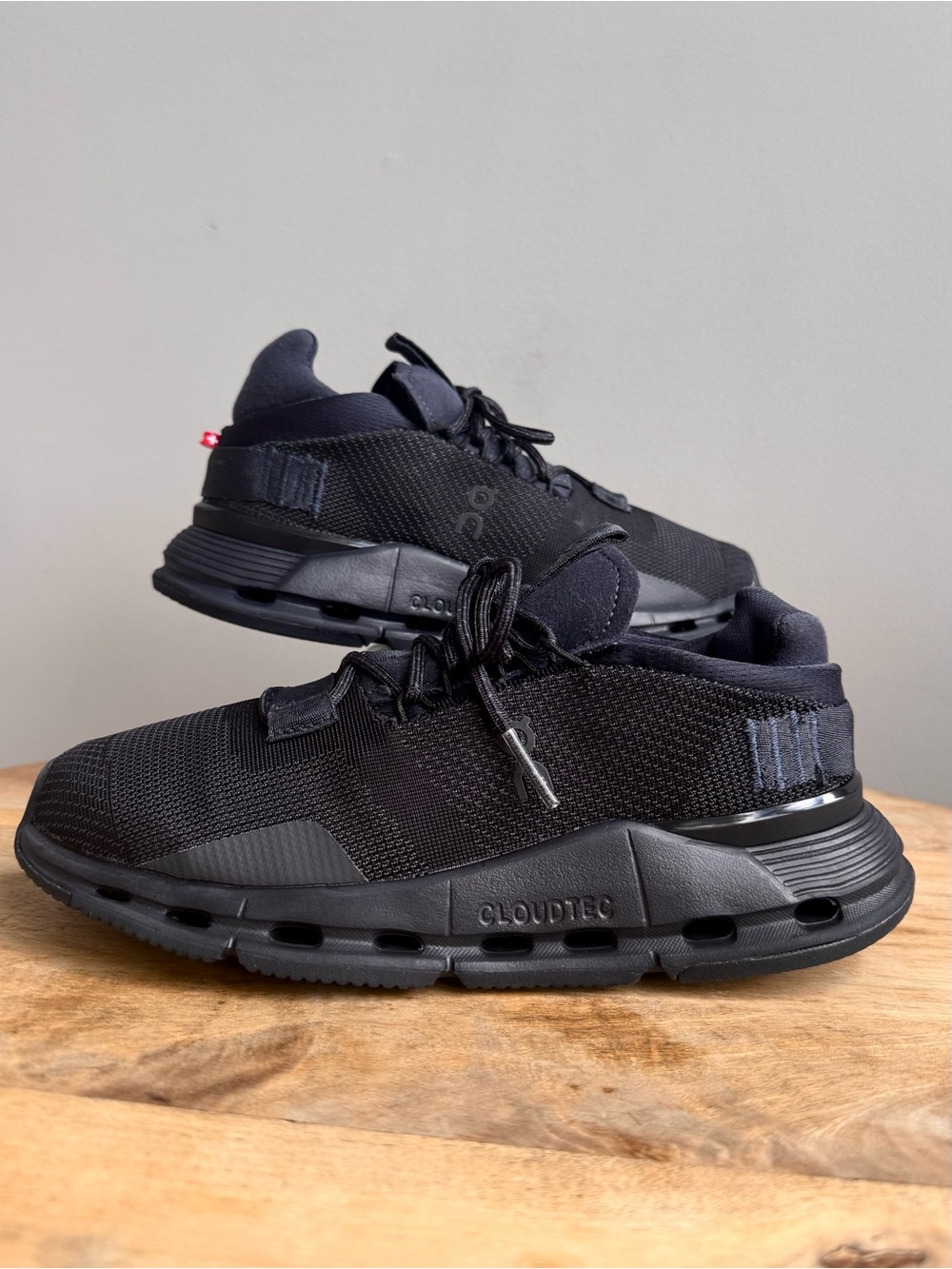 On Running Cloudnova Black Eclipse Unisex Men 5.5 Women 7 EU 38 Shoes 26.99822